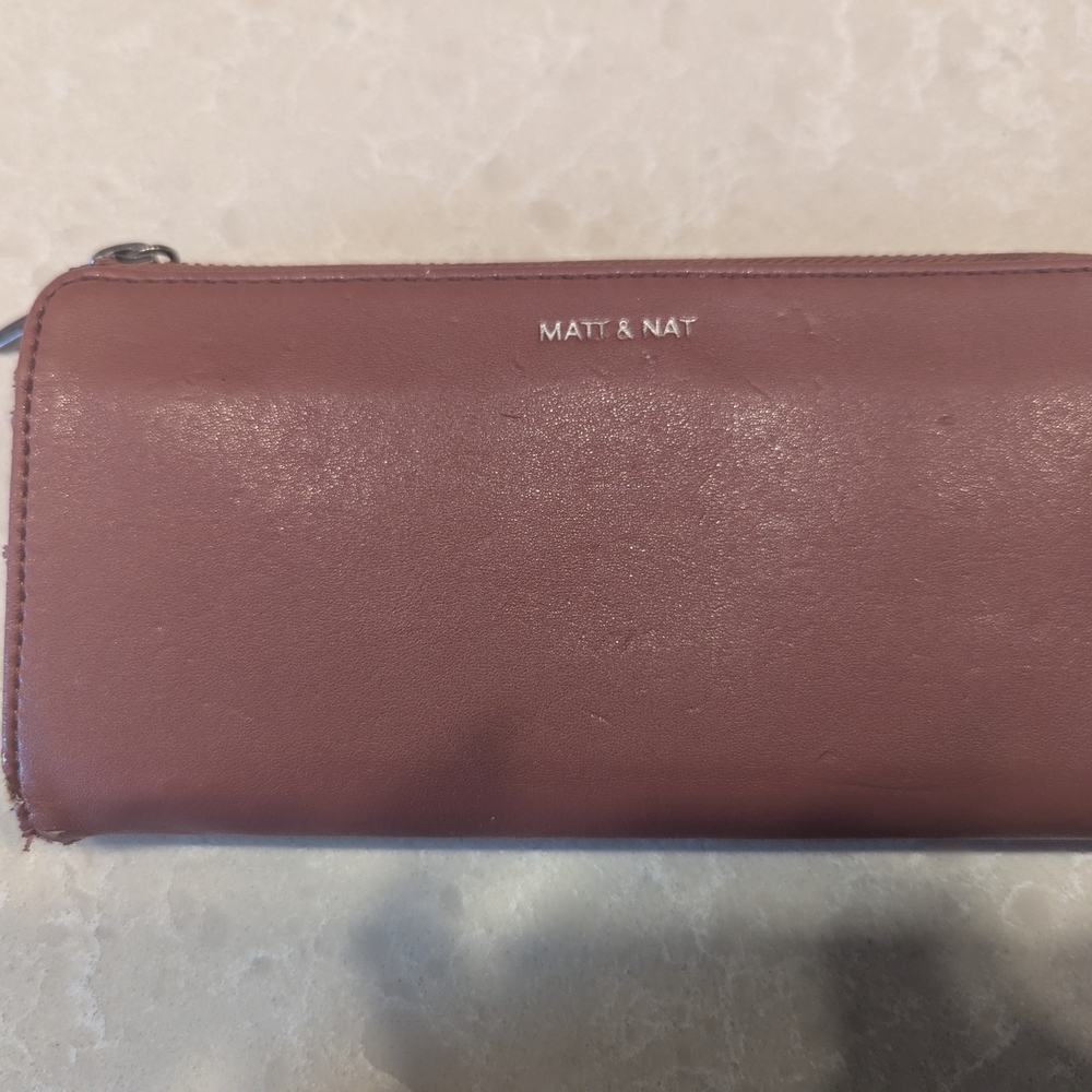 Matt & Nat Mauve Wallet